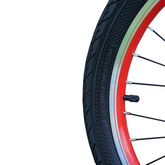 Bicicletă pentru copii 20" 6-9 ani Cfeng YL-K99 (Roșu)