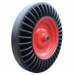 Roată pentru roabă fără cameră 4.00-8 cauciuc Roată pentru roabă fără cameră 4.00-8 cauciuc