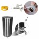 Butoi de inox 300L AISI 304 (cu robinet)