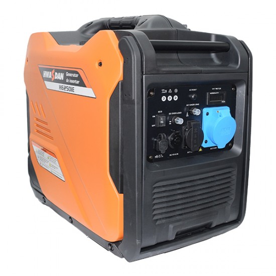 Generator invertor 5,5 kW 230 V benzină, HWASDAN H6250iE