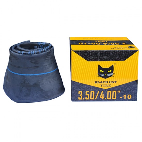 Камера для мотоцикла 3.50/4.00-10 TR87 BLACK CAT Камера для мотоцикла 3.50/4.00-10 TR87 BLACK CAT