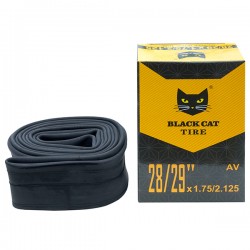Cameră p/u bicicletă 28/29x1.75/2.125 AV BLACK CAT