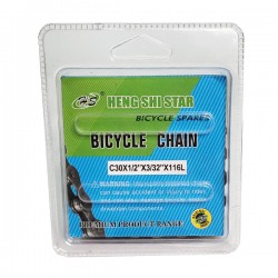 Lanț pentru bicicletă C30x1/2"x3/32"x116L HS-03