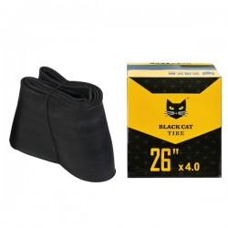 Cameră p/u bicicletă 26x4.0 AV BLACK CAT