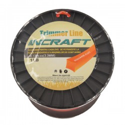 Fir pentru trimmer INCRAFT 3,3mm x 50m pătrat