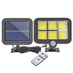 Lampă solară zi /noapte BK-128-6COB Lampă solară zi /noapte BK-128-6COB