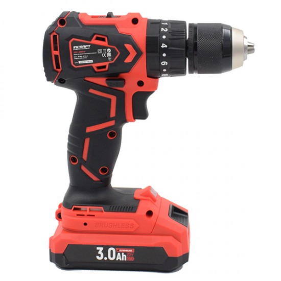 Mașină de înșurubat cu percuție cu acumulator INCRAFT DK-20V