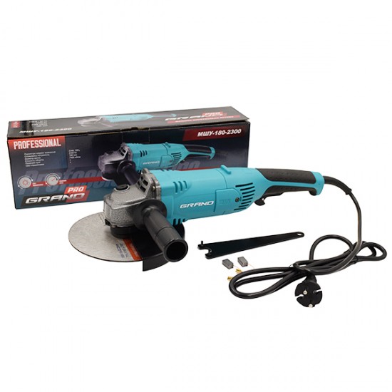 Polizor unghiular 180 mm, 2.3 kW, Grand МШУ-180-2300 Pro