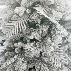 Brad artificial "Alpin Nobil Snow" 2,2 m