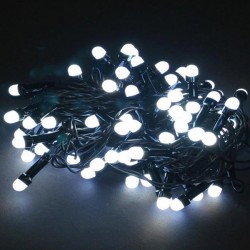 4303/W Ghirlandă Globuri mini Alb 8m 100LED 4303/W Ghirlandă Globuri mini Alb 8m 100LED