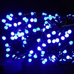 4303/B Ghirlandă Globuri mini Albastru 8m 100LED 4303/B Ghirlandă Globuri mini Albastru 8m 100LED