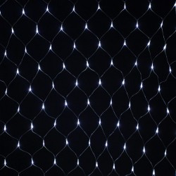 9346 Ghirlandă Plasă albă 2,2x2 m