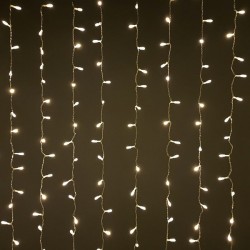 AC213 Гирлянда Штора теплый белый 192LED 3x2м AC213 Гирлянда Штора теплый белый 192LED 3x2м
